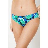 Gorgeous Women's Bold Bloom Twist Front Multiway Bandeau Bikini Top in Floral | Size: 8