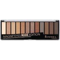 Rimmel London Women's Rimmel 12 Pan Eyeshadow Palette, Nude Edition, 14g