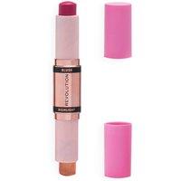 Makeup Revolution Women's Blush & Highlight Stick in Gold Shine