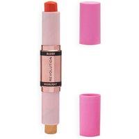 Makeup Revolution Women's Blush & Highlight Stick in Coral Dew
