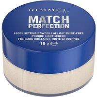 Rimmel London Women's Match P Loose Setting Powder 18g in Translucent Honey