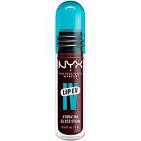 NYX Professional Makeup Women's Lip IV Hydrating Gloss Stain, Lip Gloss 5ml in Water Bout Wine