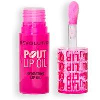 Revolution Women's Pout Lip Oil in Raspberry Pink | Size: 4ml