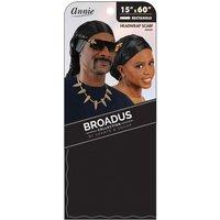 Broadus Collection Women's Scarf - 60x15 inch in Black