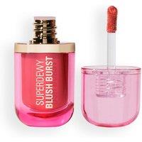 Revolution Women's Superdewy Liquid Blush Burst 4.2ml in Strawberry Milkshake Cool Pink