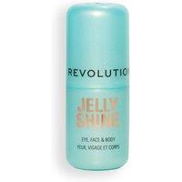 Revolution Women's Jelly Shine Eye, Face & Body Highlight Stick 5.5g in Mermaid Green