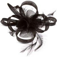 Jon Richard Women's Black Small Fascinator
