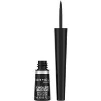 Rimmel London Women's Scandaleyes Exaggerate Eyeliner 2.5ml in Black