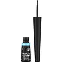 Rimmel London Women's Scandaleyes Exaggerate Liquid Eyeliner 2.5ml in Black