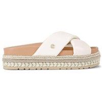 Carvela Women's 'Fascino Flatform' Flats in Cream | Size: 8