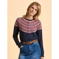 Brakeburn Women's Deepwater Cardigan in Navy | Size: 8