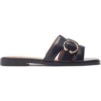 Moda In Pelle Women's 'Liatris' Leather Sandals in Black | Size: 3