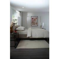 The Lyndon Company Luxury 200 Thread Count 100% Cotton Fitted Sheets in Taupe | Size: King Fitted
