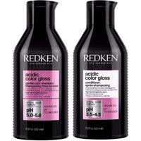 Redken Acidic Color Gloss Shampoo Conditioner Duo in Clear
