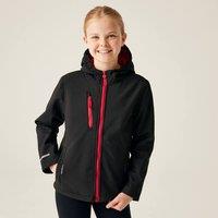 Regatta Ablaze Hooded Softshell Jacket in Black | Size: 34 inches