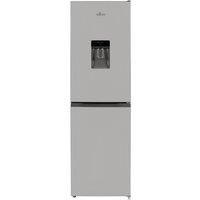 Willow Freestanding 254L Low Frost Fridge Freezer with Water Dispenser in Silver