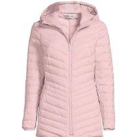 Lands' End Women's Petite Wanderweight Down Ultralight Packable Jacket with Hood in Mauve | Size: 20-22