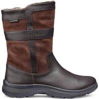 Hotter Women's 'Frontier' Waterproof Boots in Chocolate | Size: 3