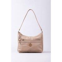 Lakeland Leather Women's 'Cartmel' Leather Shoulder Bag in Camel