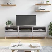 Berkfield Home TV Cabinet Grey Sonoma 150x30x44.5 cm Engineered Wood