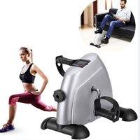 Kelvenix Adjustable Mini Exercise Bike for Arm & Leg Pedal Training in Silver