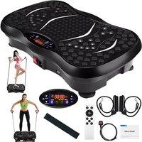 SPETLEK Power Vibration Plate Exercise Machine for Body Massage in Black