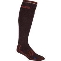 KDMD Men's 1 Pair Storm Bloc Extra Long Wool Socks in Brown | Size: 6-11