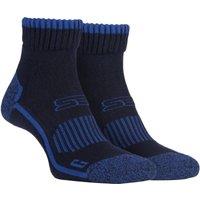 SOCKSHOP Storm Bloc Men's 1 Pair Storm Bloc High Ankle Length Hiking Socks in Navy | Size: 9-12
