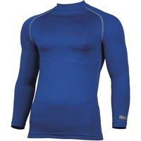 Rhino Men's Thermal Underwear Long Sleeve Base Layer Vest Top in Royal | Size: S/M