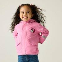 Regatta Animal Rainy Day Waterproof Jacket in Pink | Size: 2-3 Years