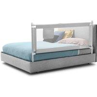 Costway 175 cm Toddler Bedrail Infant Safety Bed Guardrail in Grey