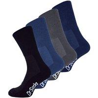 Dr.Socks Men's 4 Pack Extra Wide Non Elastic Bamboo Diabetic Socks | Size: 12-14
