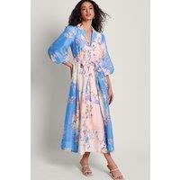 Monsoon Women's Adela Shirt Dress Blue | Size: 12