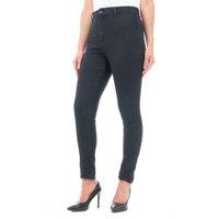 Smart Living Women's Stylish Skinny Fit High Waisted Denim Jeans in Black | Size: 10