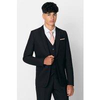Roco Boy's Modern Fit - 3 Piece Black Wedding Suit Set | Size: 4 Years