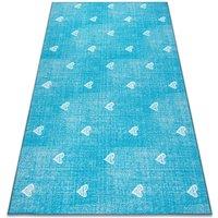 RugsX For Kids Rug in Blue | Size: 300 cm x 600 cm