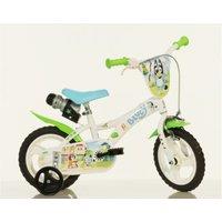 Dino Bikes Bluey 12in Kids Bike - White