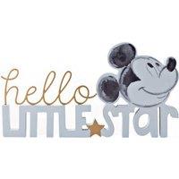 Disney Men's Mickey Hello Little Star Mantle Plaque Blue
