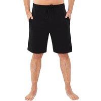 Just Essentials Men's Mens Jersey Pyjama Shorts in Black | Size: Large