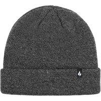 SOCKSHOP Heat Holders Men's 1 Pack Turn Over Cuff Thermal Hat in Charcoal