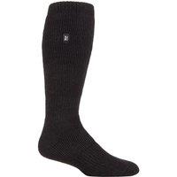 SOCKSHOP Heat Holders Men's 1 Pair Long 2.3 TOG Thermal Socks in Black | Size: 6-11