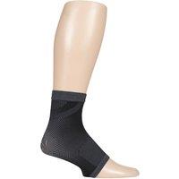 SOCKSHOP Iomi Men's 1 Pair Plantar Fasciitis Compression Sock Sleeves in Black | Size: Medium/Large