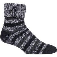 SOCKSHOP Heat Holders Men's 1 Pair Whittaker Lounge Socks in Black | Size: 6-11