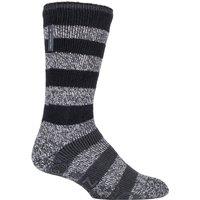 SOCKSHOP Heat Holders Men's 1 Pair Oakley Lounge Socks in Stone | Size: 6-11