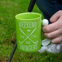 Boxer Gifts Men's Novelty Golf Mug - Weekend Swingers - Funny Gifts