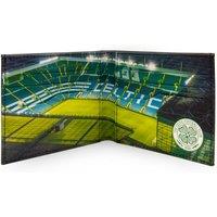 Celtic FC Men's Embossed Crest Wallet in Black