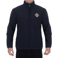 Northern Ireland Men's Adults Full Zip Fleece Jacket in Navy | Size: Medium