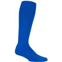 SOCKSHOP of London Men's 1 Pair Made in the UK Plain Football Socks in Royal | Size: 6-11