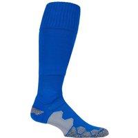 SOCKSHOP of London Men's 1 Pair Made in the UK Cushioned Foot Technical Football Socks in Royal | Size: 6-11