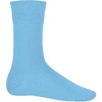 Kariban Men's Cotton City Casual Cotton Rich Socks in Blue | Size: 7-9